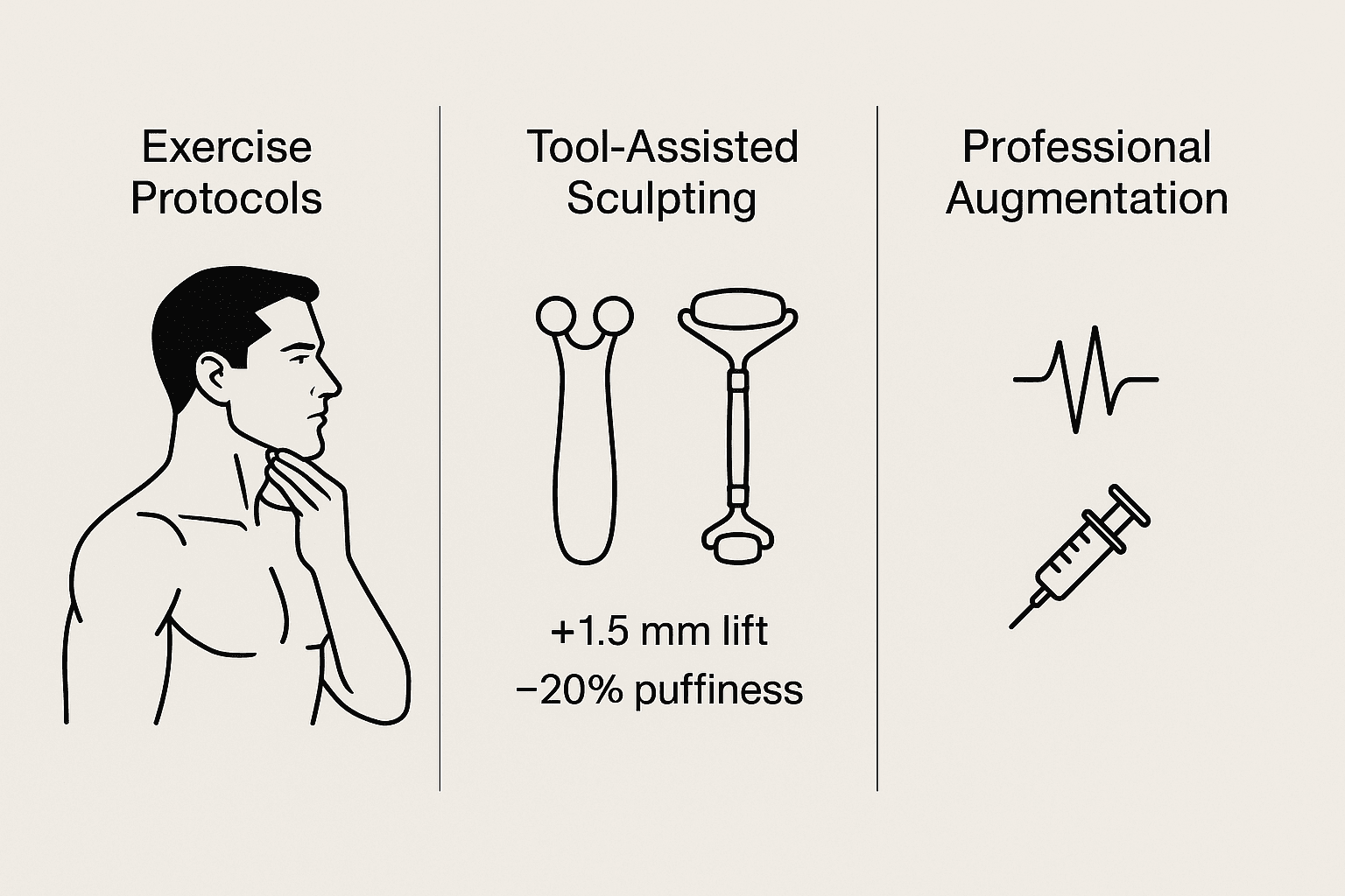 Facial sculpturing